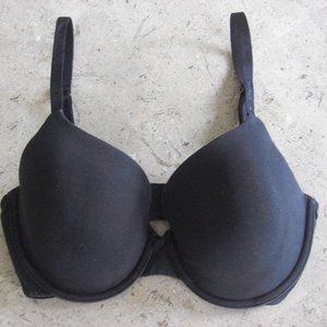 Victoria’s Secret Bra 34D Lined Perfect Coverage Black